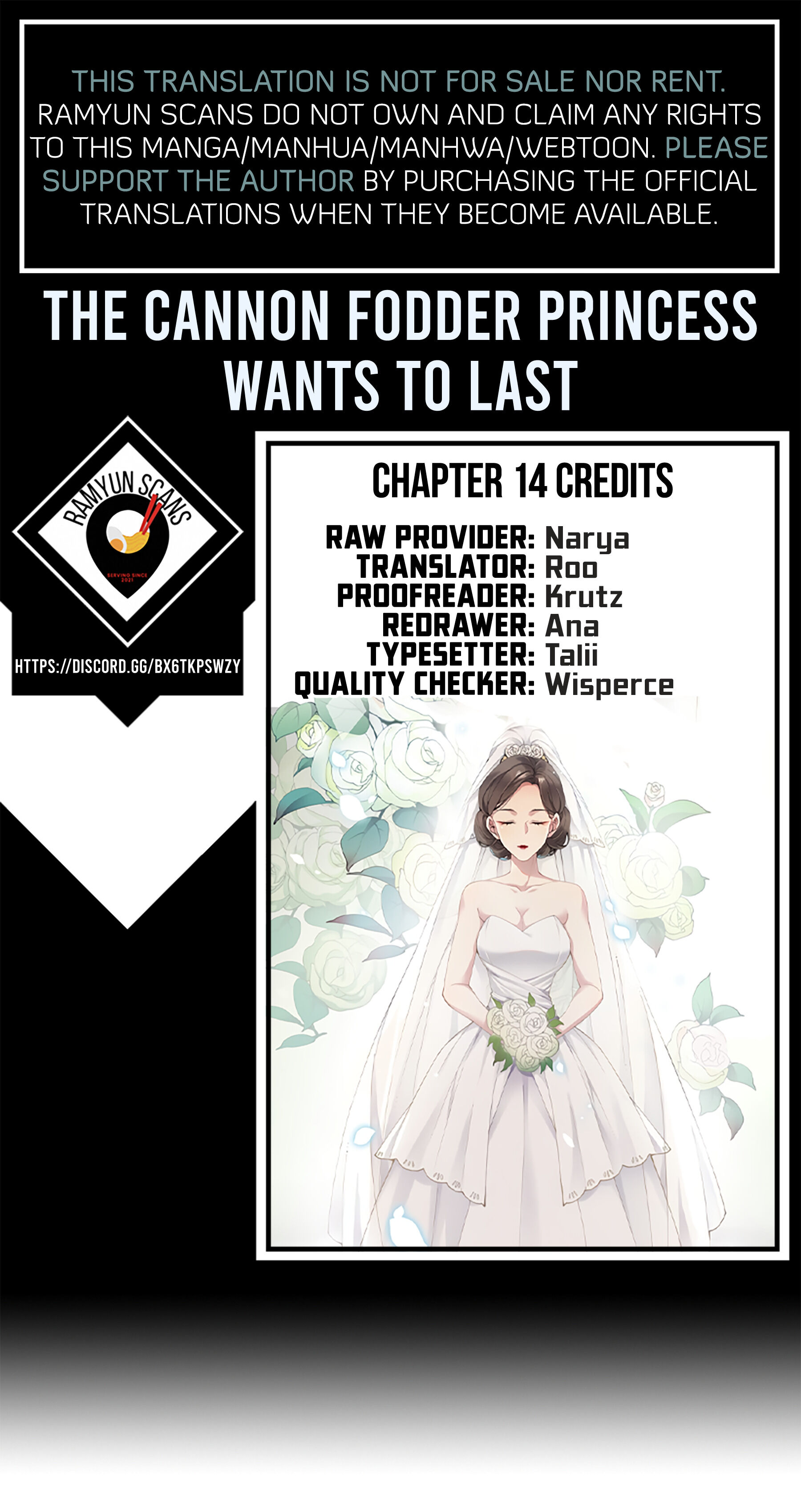 The Cannon Fodder Princess Wants To Last Chapter 14 #1