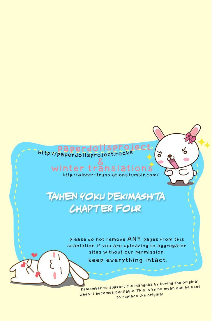 Taihen Yoku Dekimashita. Chapter 4 #2