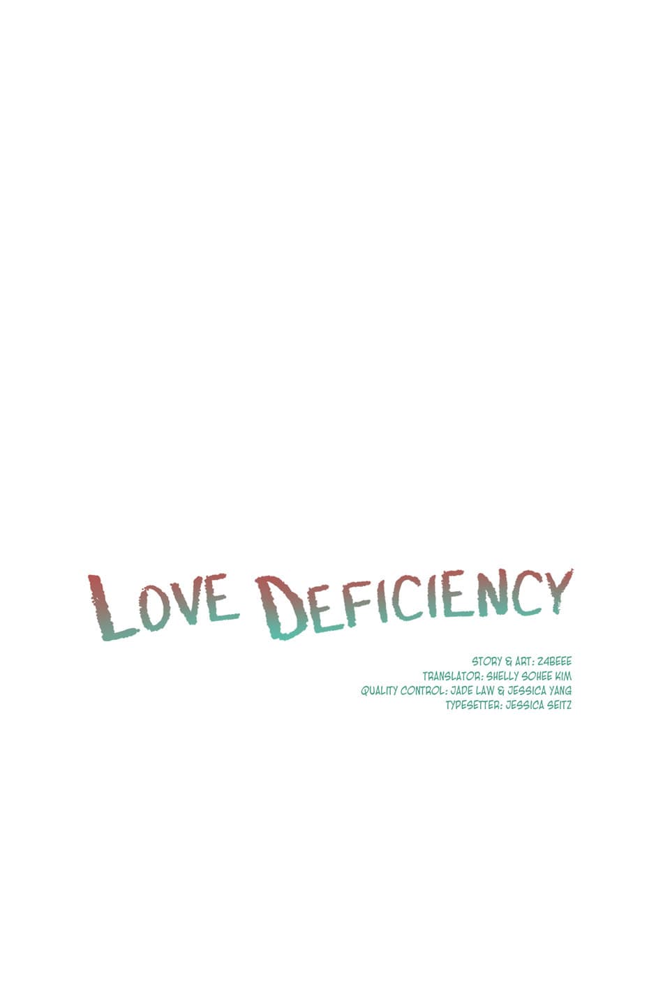 Love Deficiency Chapter 36 #1