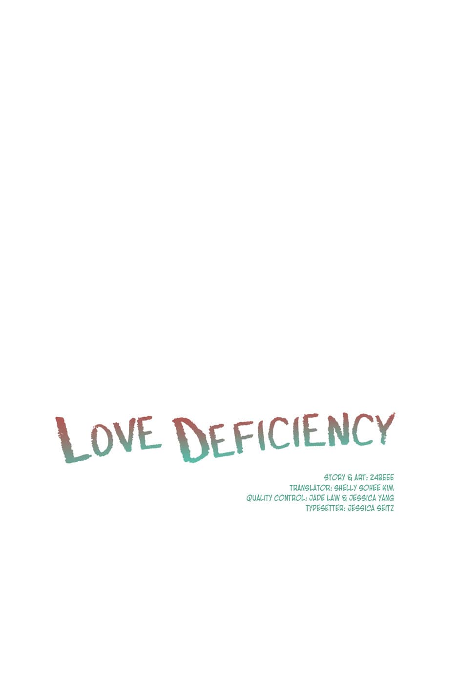 Love Deficiency Chapter 21 #1