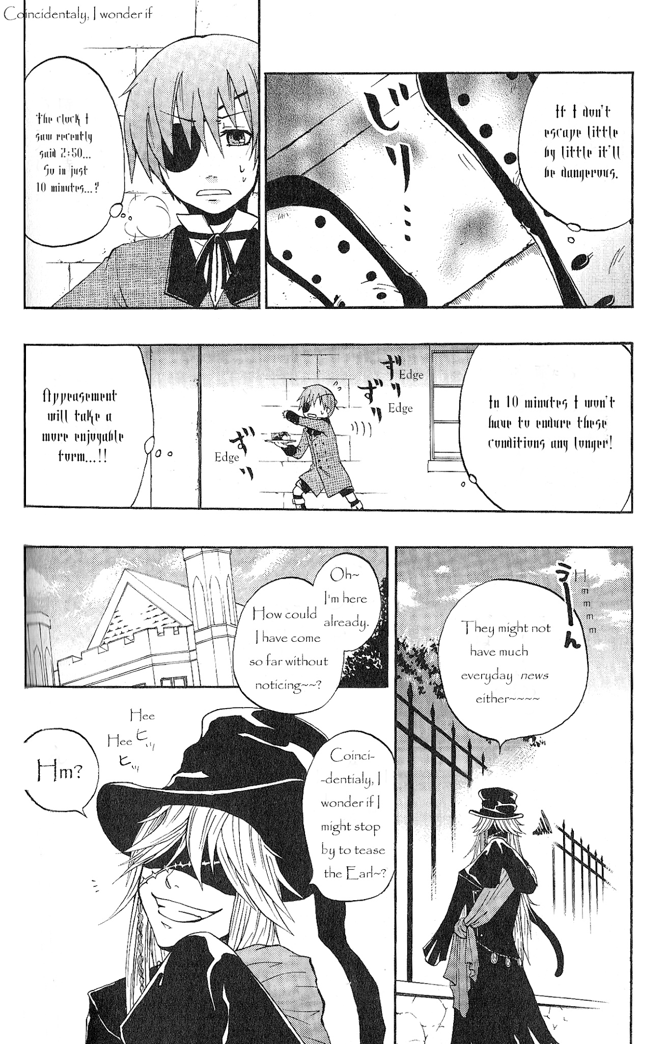 Black Butler Anthology Comic Chapter 9 #10