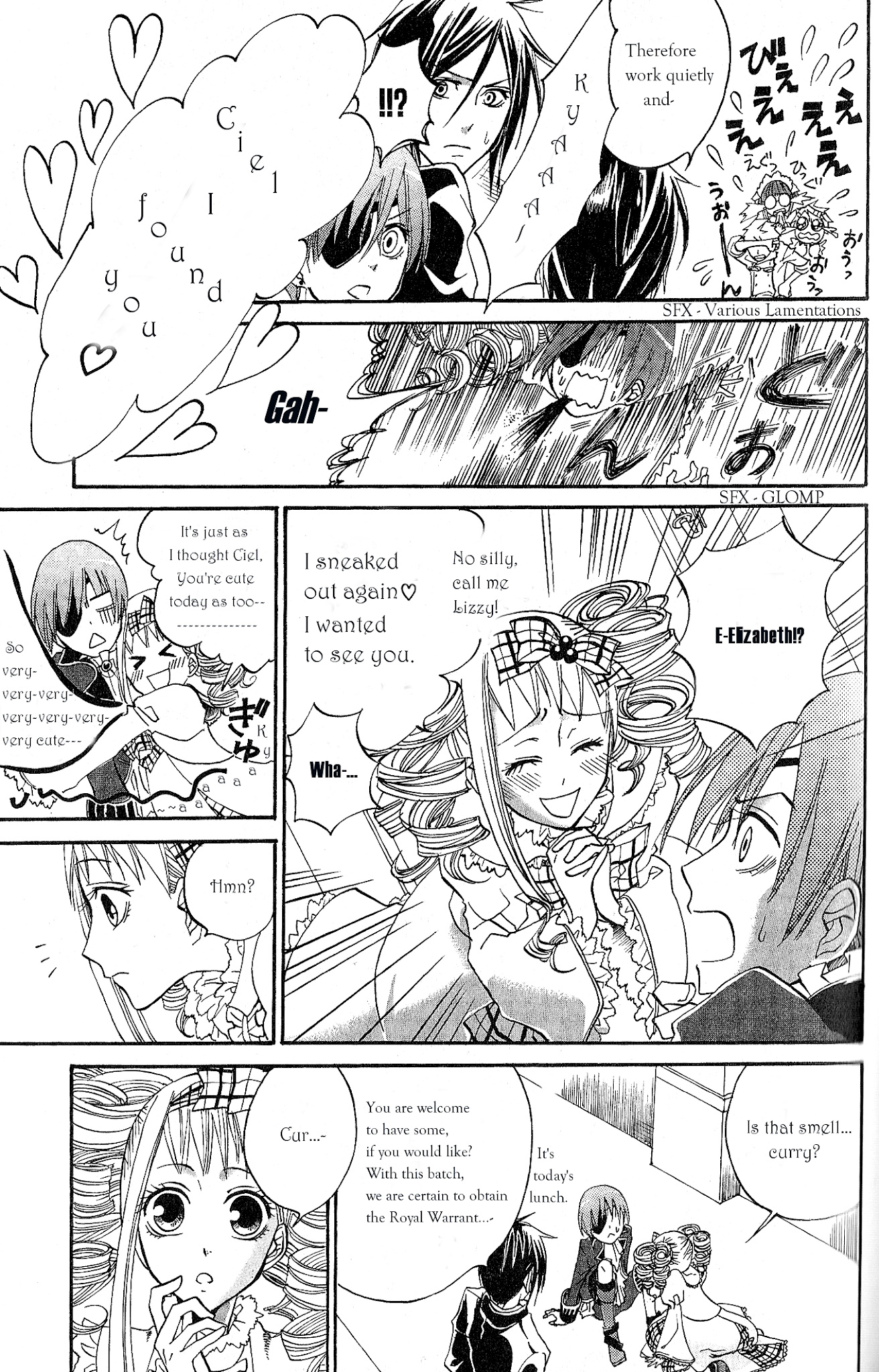 Black Butler Anthology Comic Chapter 8 #3