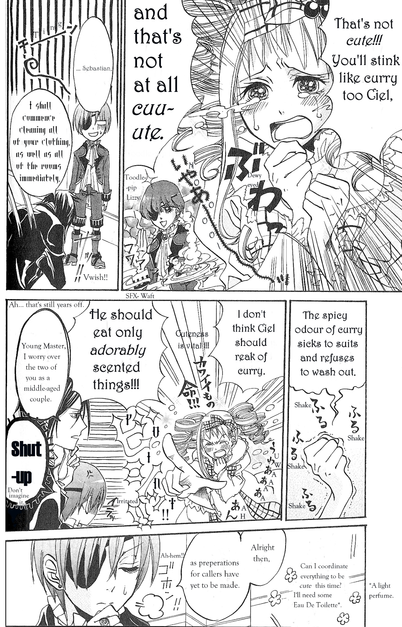 Black Butler Anthology Comic Chapter 8 #4