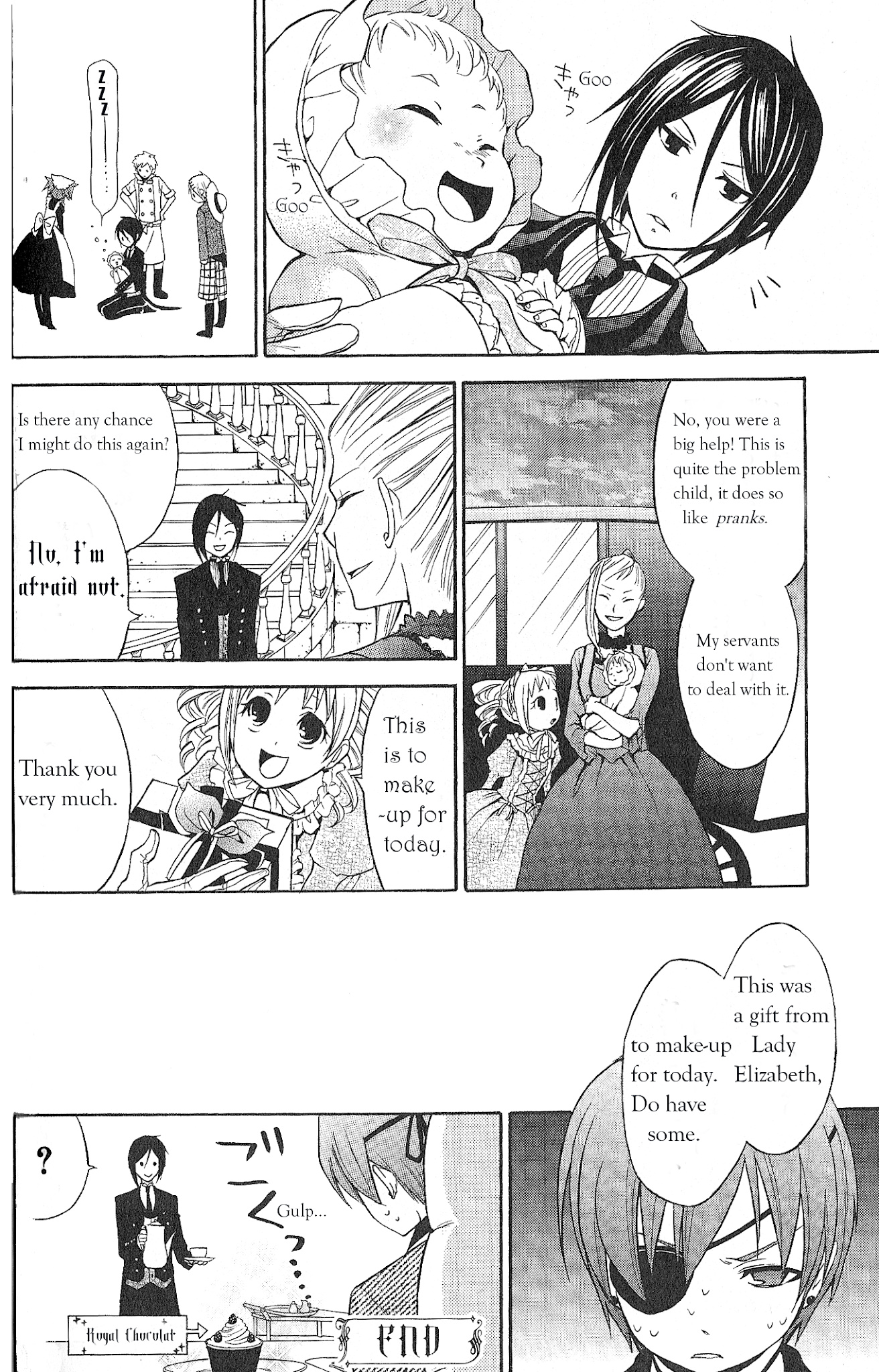 Black Butler Anthology Comic Chapter 5 #12