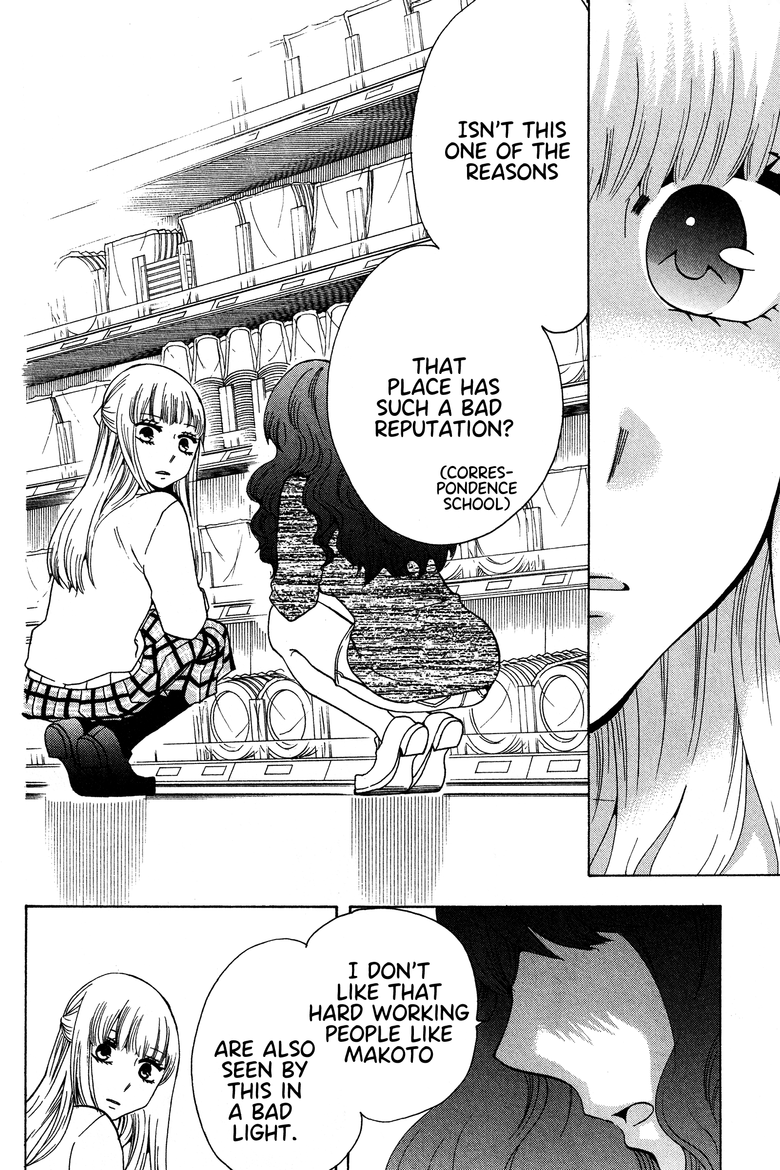 Chuusotsu Worker Kara Hajimeru Koukou Seikatsu Chapter 15 #28