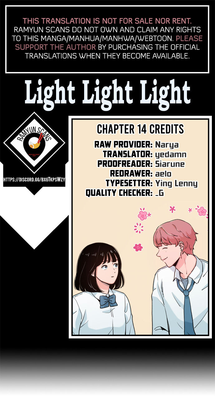 Light Light Light Chapter 14 #1