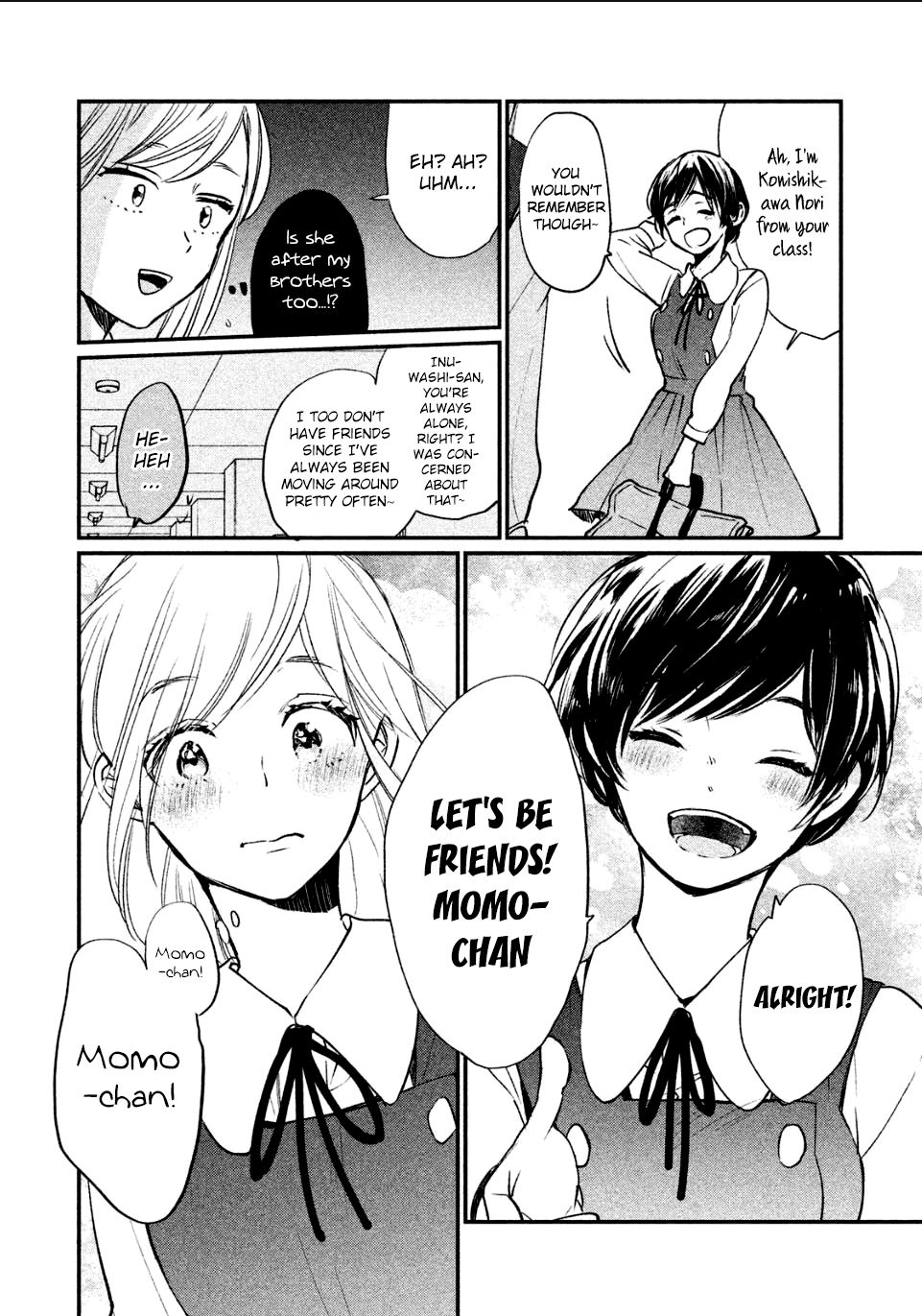 Inuwashi Momo Wa Yuruganai Chapter 3 #22