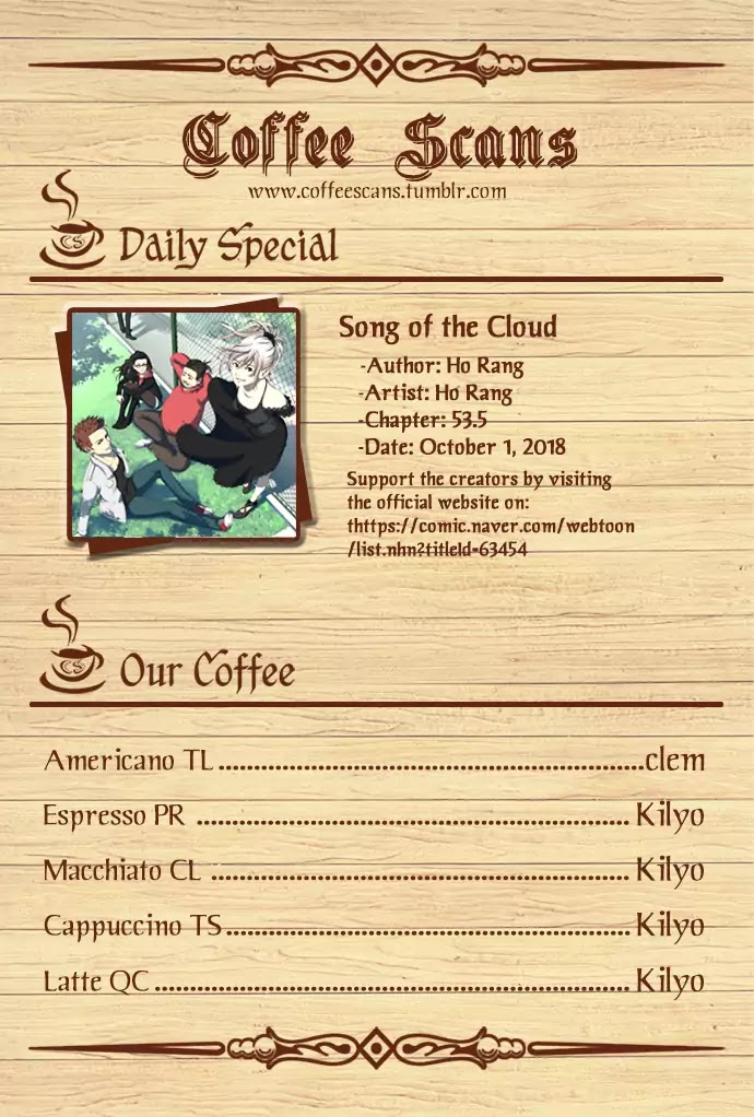 Song Of The Cloud Chapter 53.5 #1