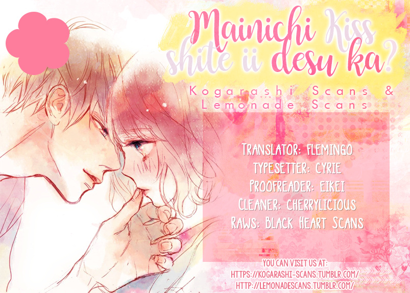 Mainichi Kiss Shite Ii Desu Ka? Chapter 10 #1