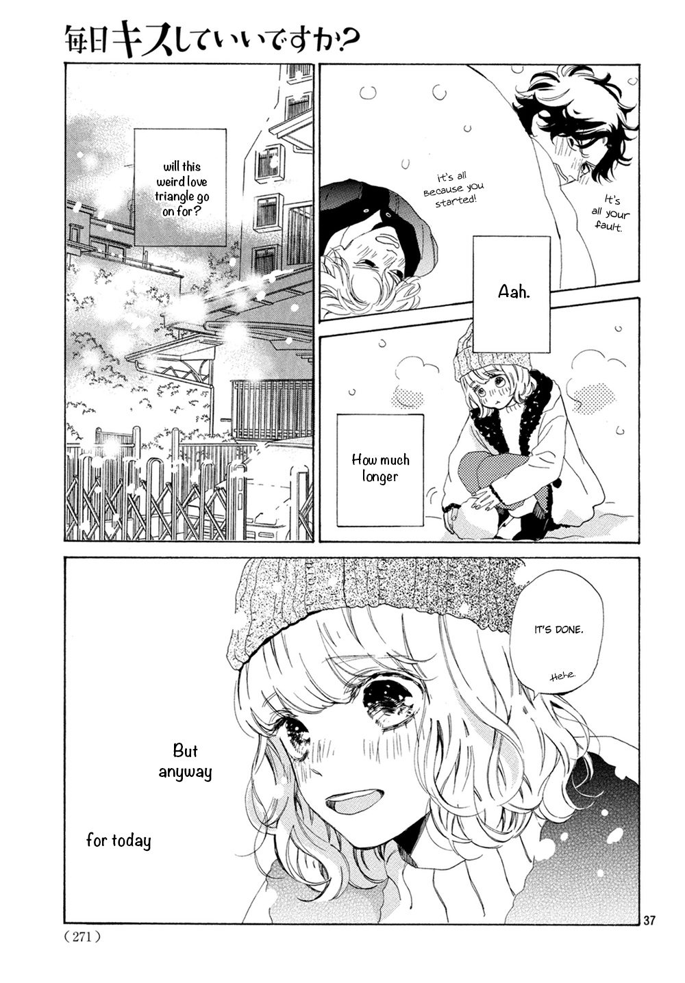 Mainichi Kiss Shite Ii Desu Ka? Chapter 11 #38