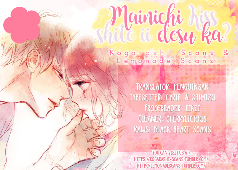 Mainichi Kiss Shite Ii Desu Ka? Chapter 9 #1