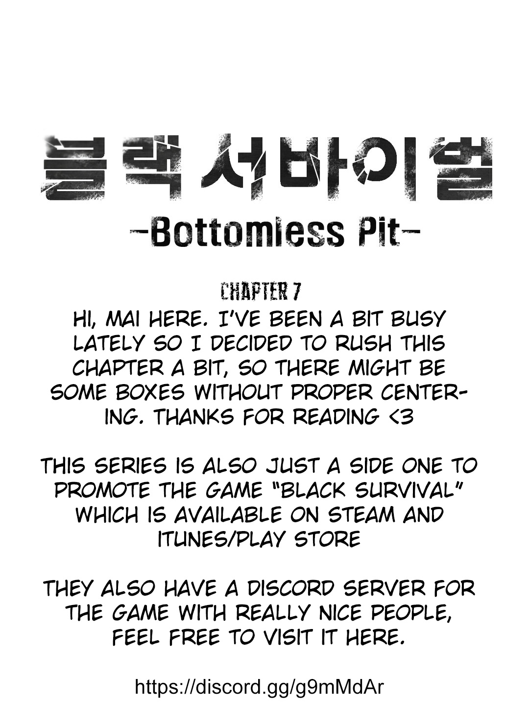 Black Survival - Bottomless Pit Chapter 7 #2