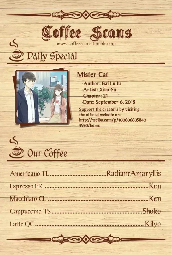 Mister Cat Chapter 21 #1