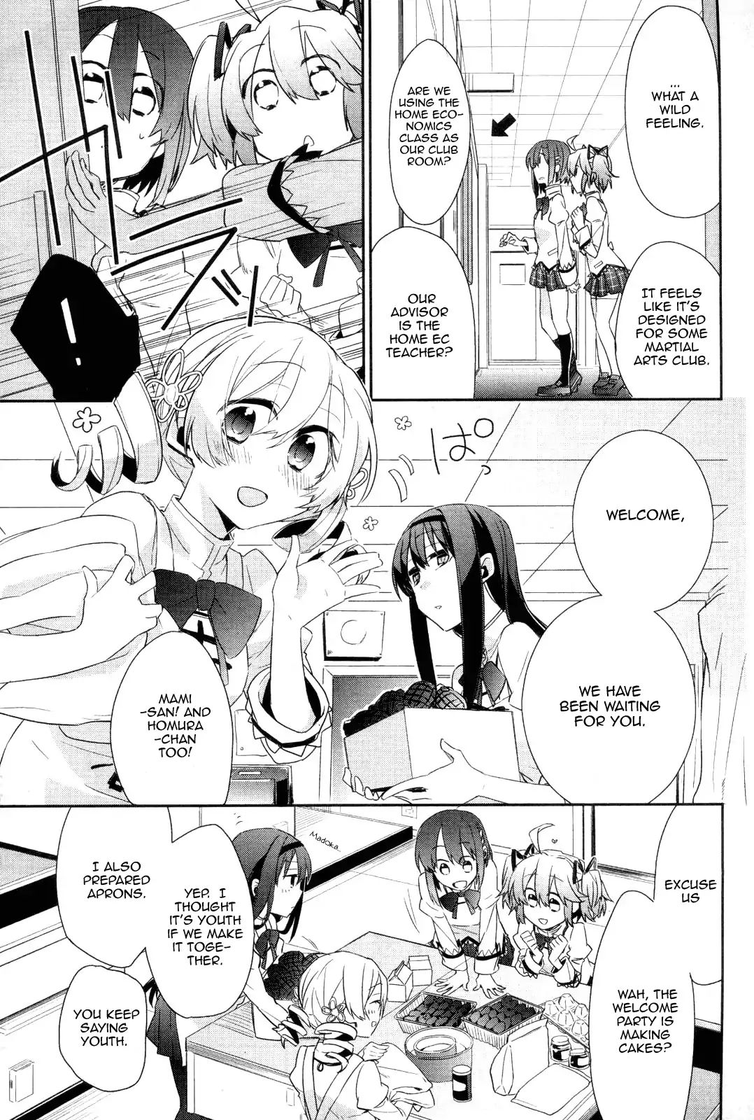 Mahou Shoujobu Madoka Magica Chapter 1 #9