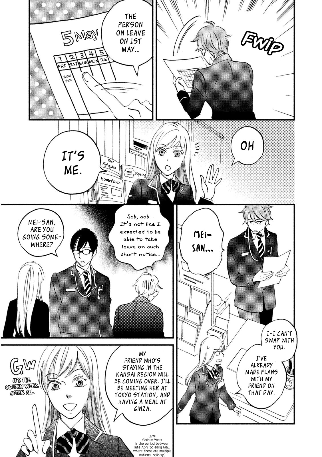 Yagi-Kun To Mei-San Chapter 5 #9