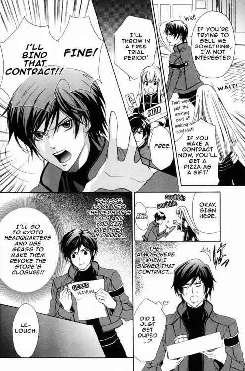 Barcode Geass: Hanbai No Lelouch Chapter 2 #8