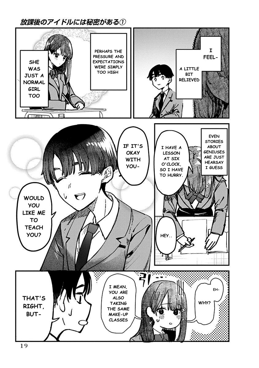 Houkago No Idol Ni Wa Himitsu Ga Aru Chapter 1 #21