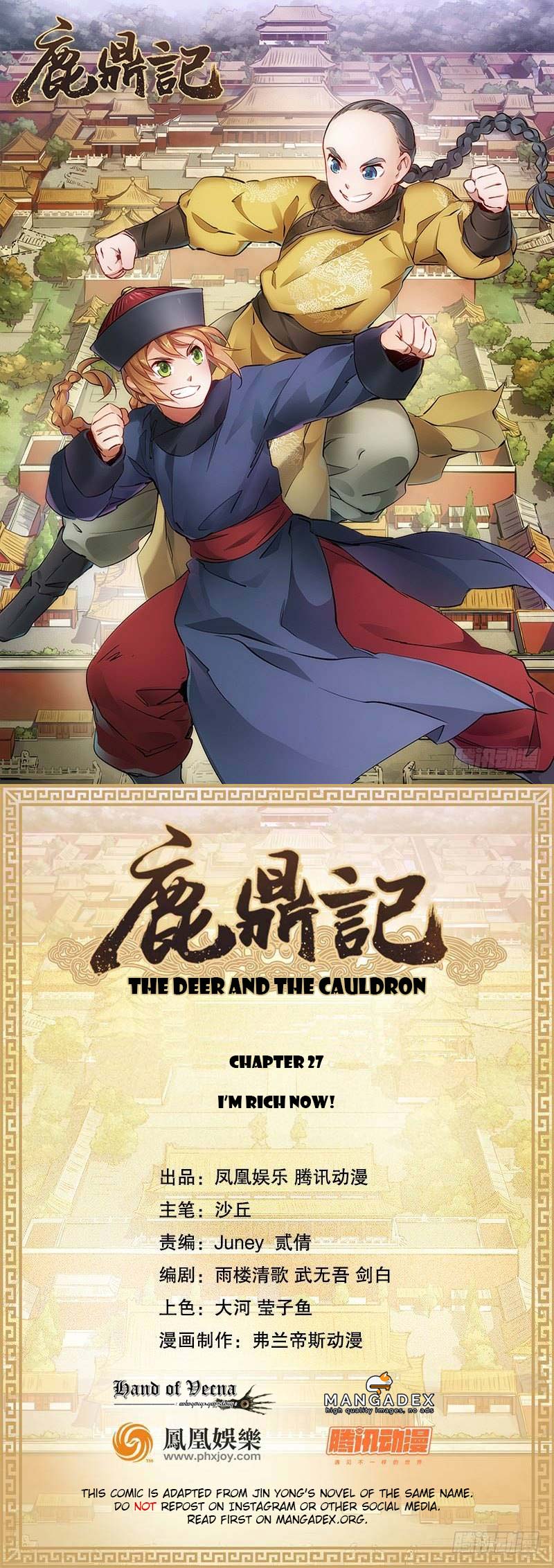 The Deer And The Cauldron Chapter 27 #1