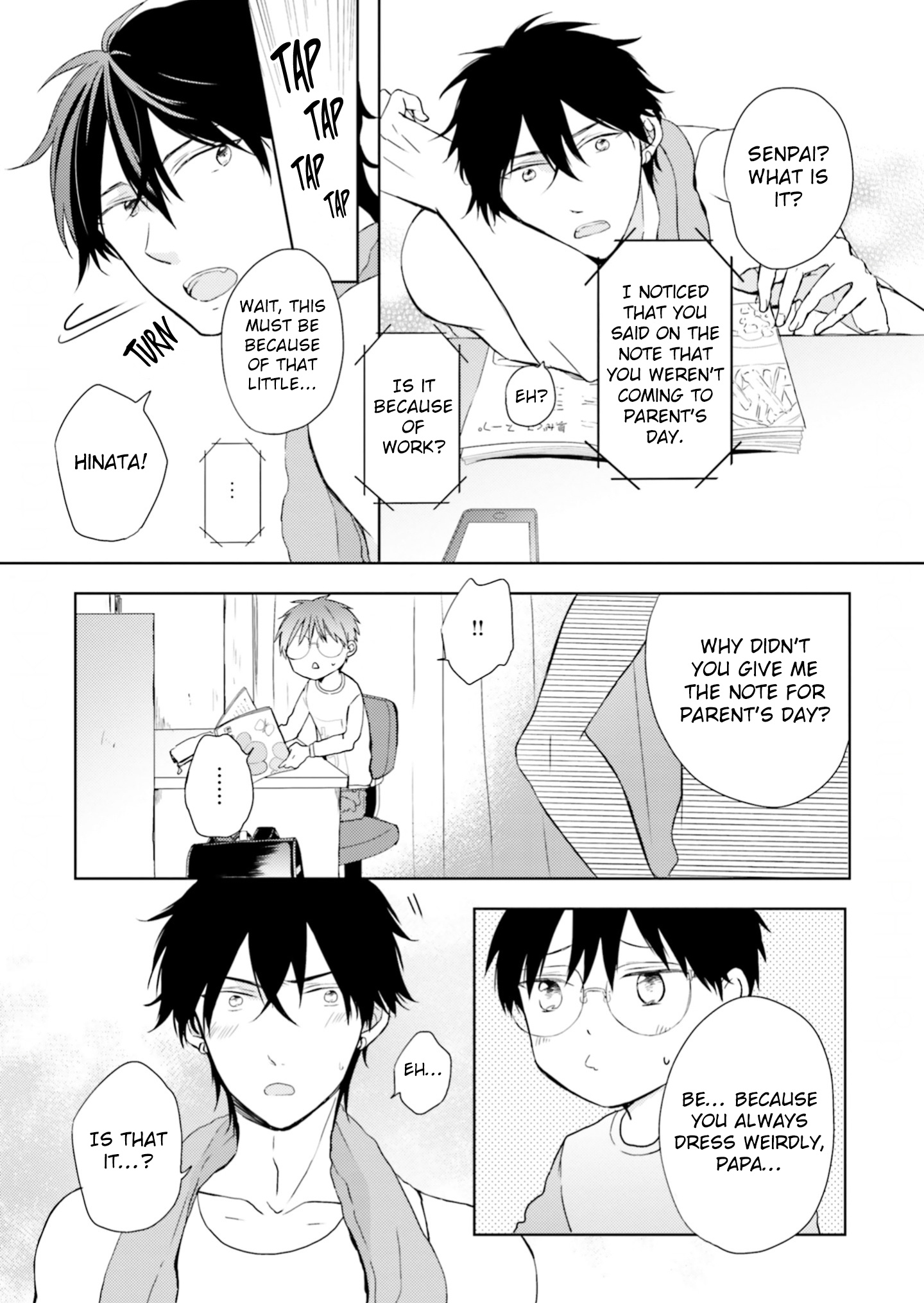 Motoyan Papa To Hitsuji-Sensei Yotsuba Chapter 3 #12