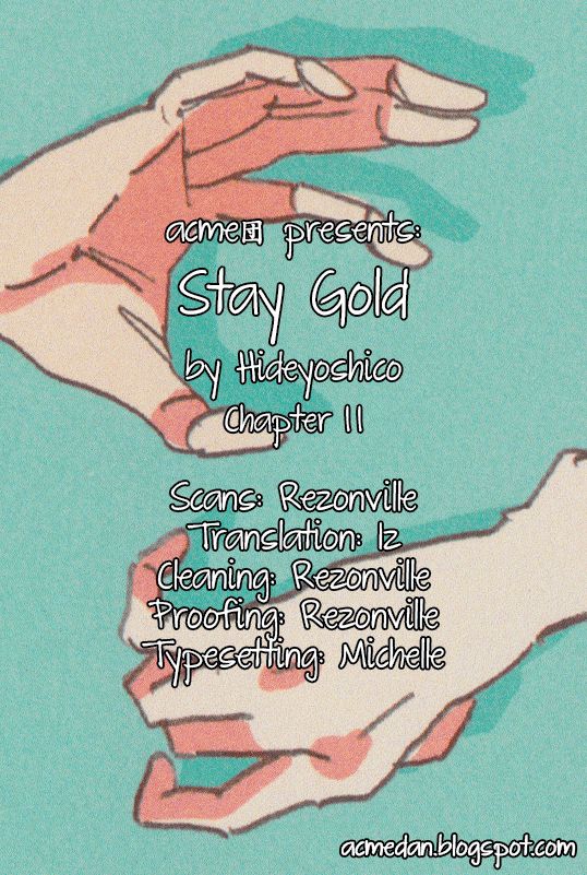 Stay Gold (Hideyoshico) Chapter 11 #2