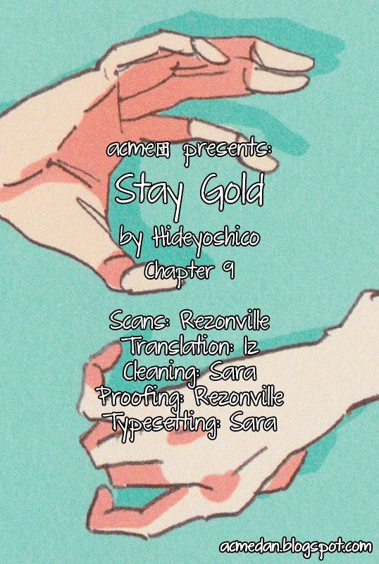 Stay Gold (Hideyoshico) Chapter 9 #1