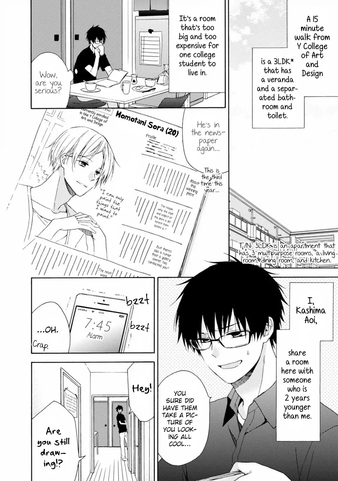 Totsuzen, Doukyonin Ni Marking Saremashita Chapter 1 #8