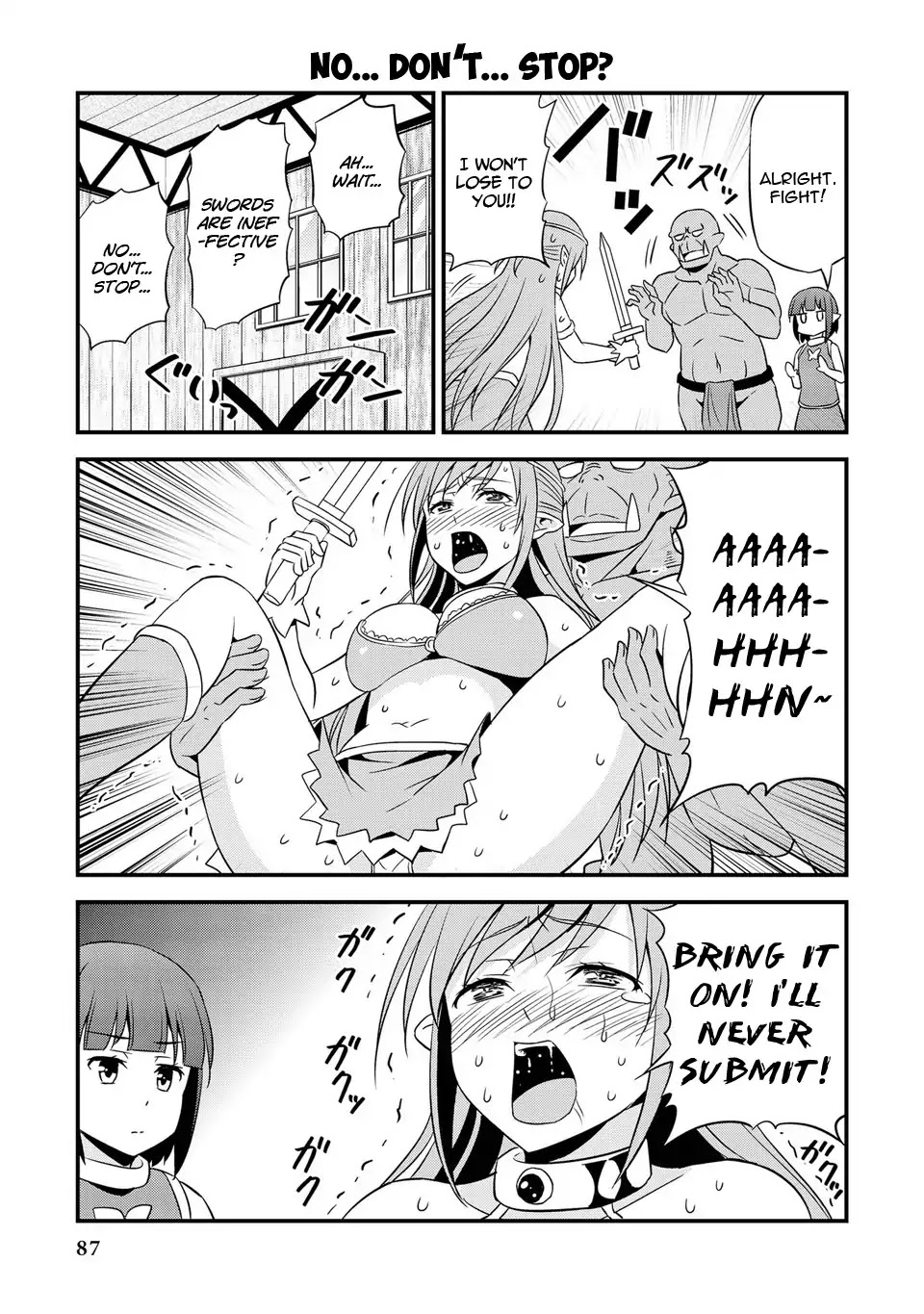 Hentai Elf To Majime Orc Chapter 5.5 #8