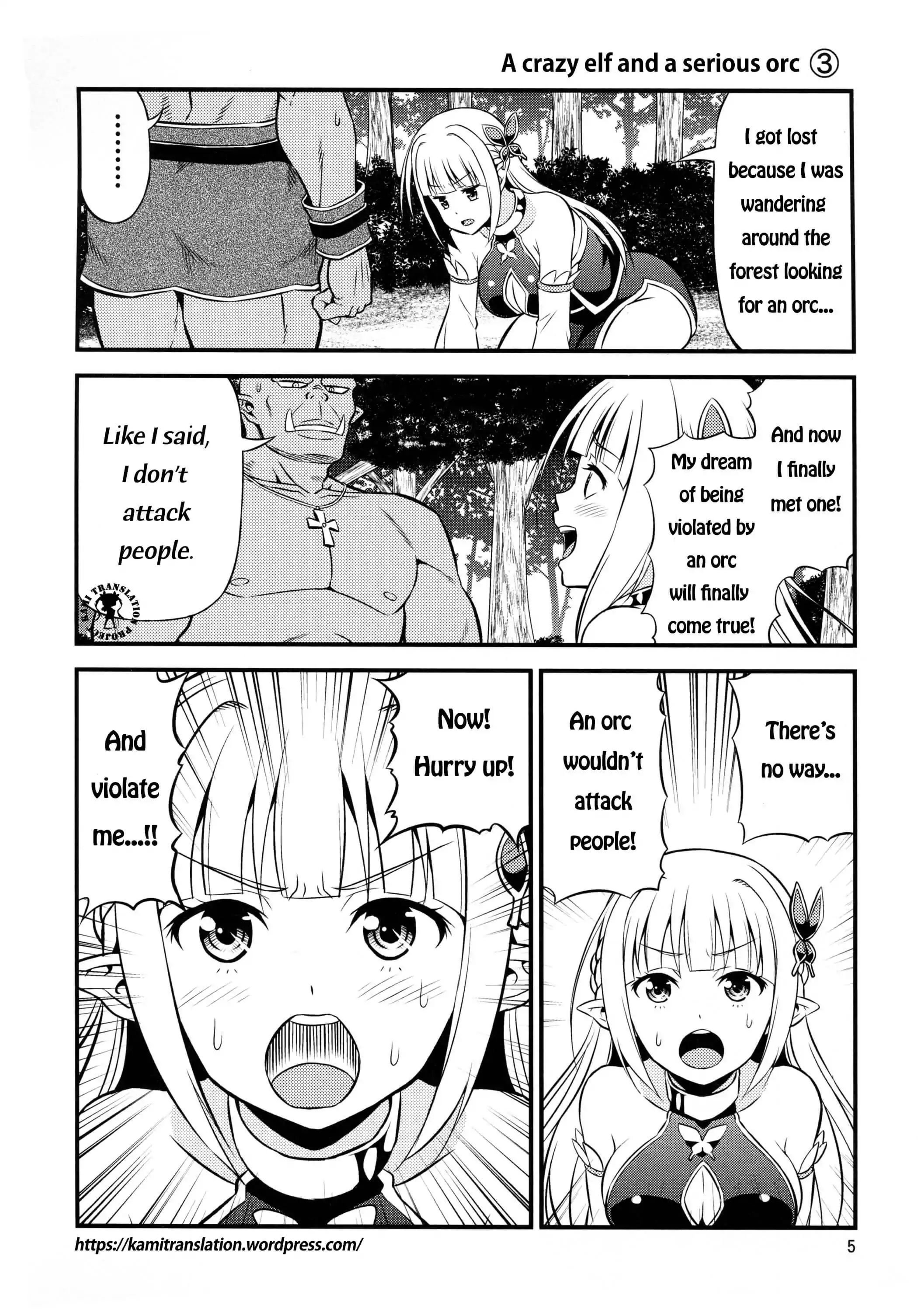 Hentai Elf To Majime Orc Chapter 1 #4
