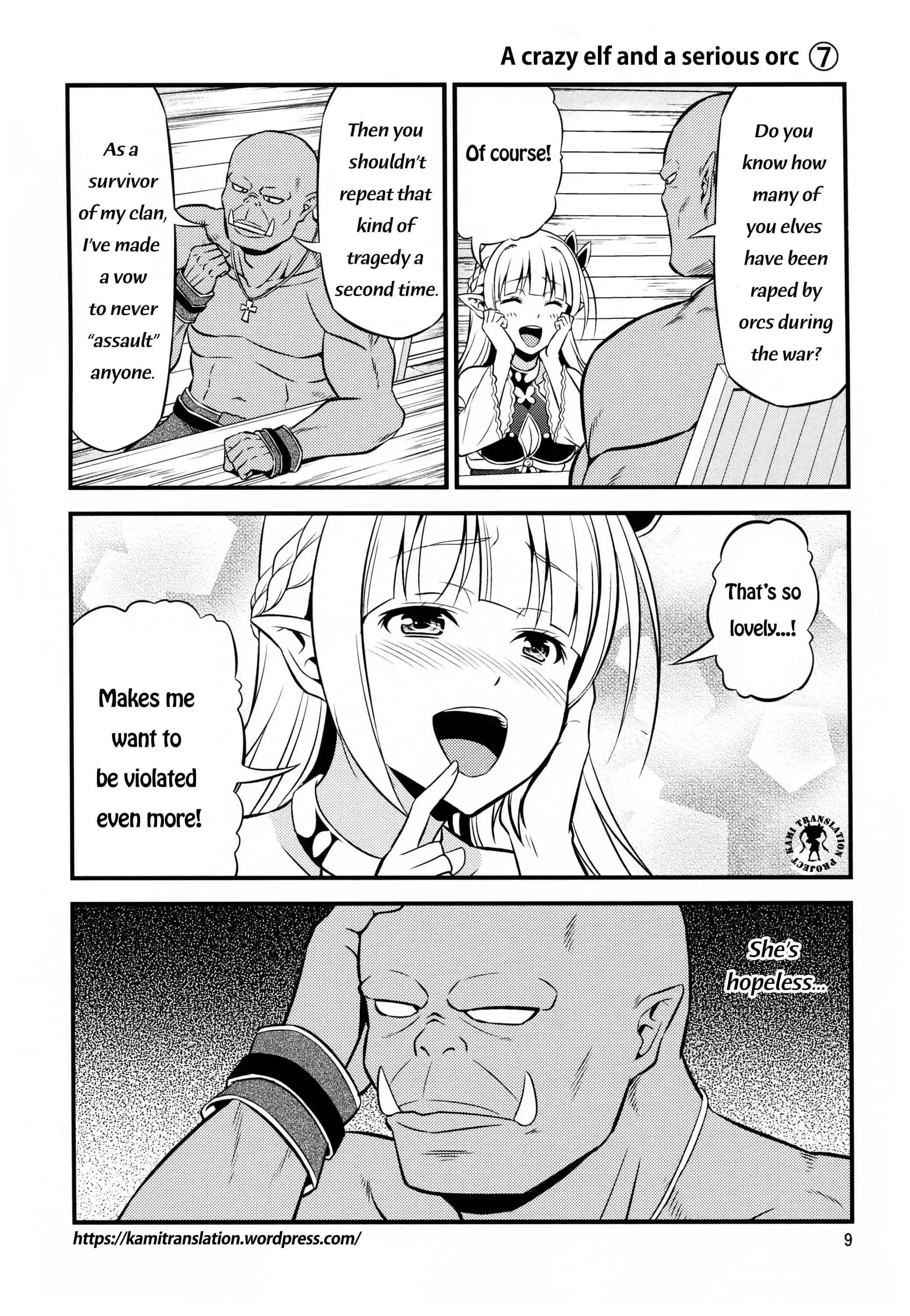 Hentai Elf To Majime Orc Chapter 1 #8