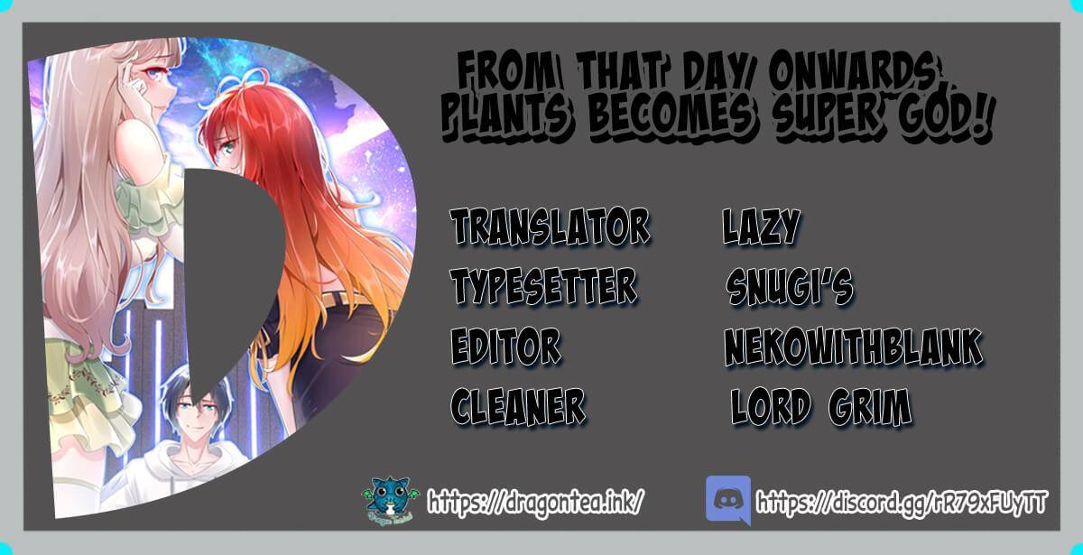 From That Day Onwards, Plants Becomes Super God! Chapter 2 #1