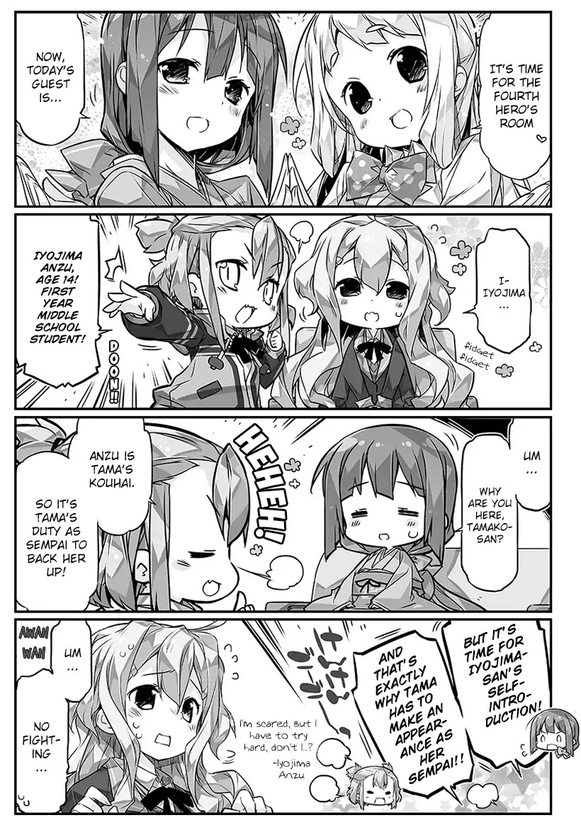 Nogi Wakaba Wa Yuusha De Aru 4-Koma Chapter 4 #1