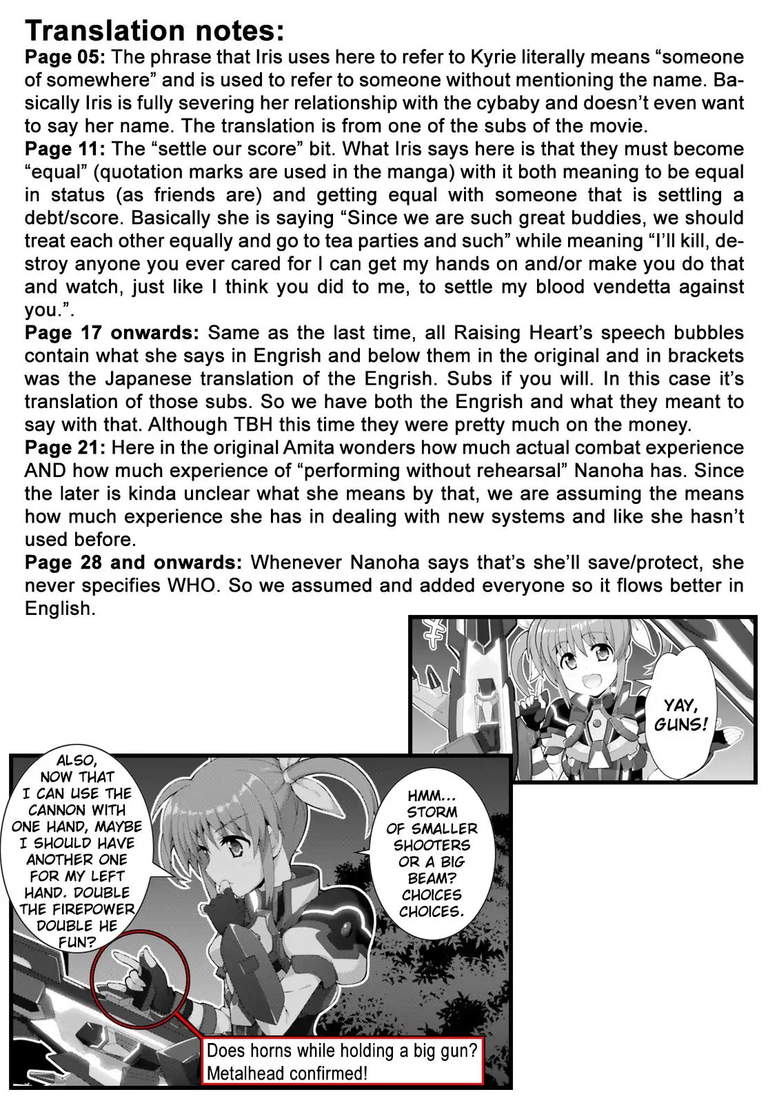 Magical Girl Lyrical Nanoha Reflection The Comics Chapter 10 #33