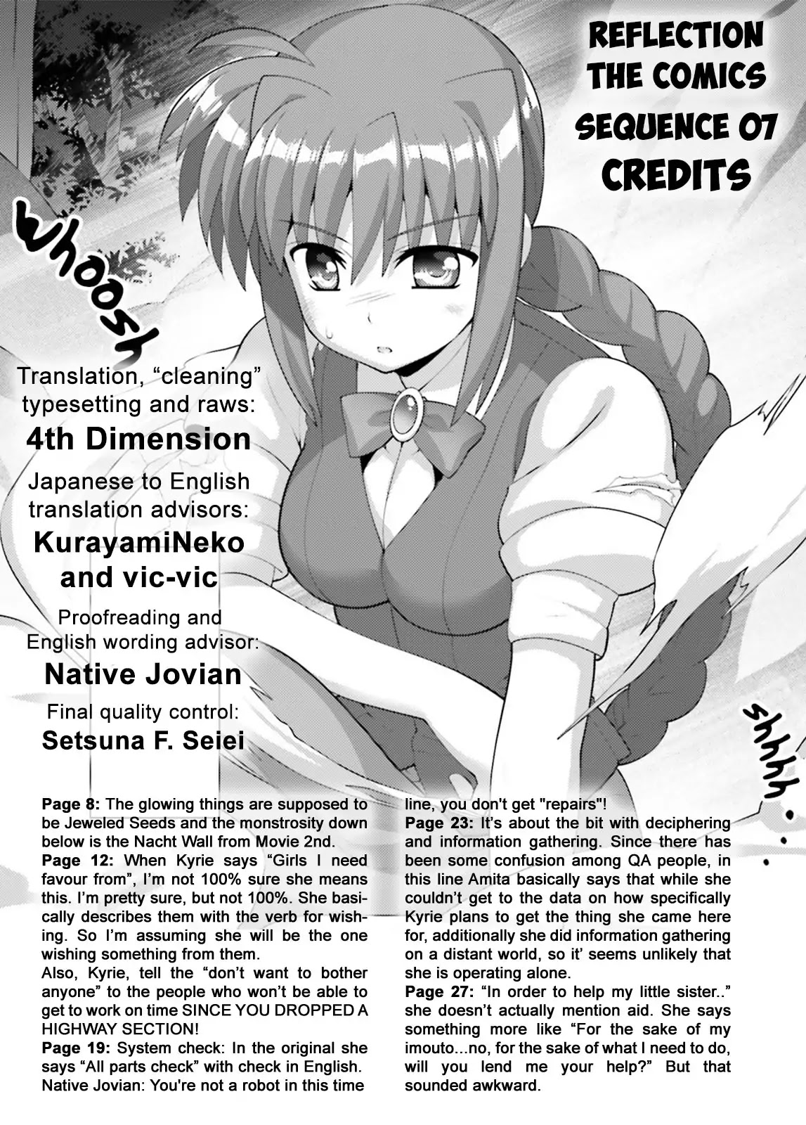 Magical Girl Lyrical Nanoha Reflection The Comics Chapter 7 #31