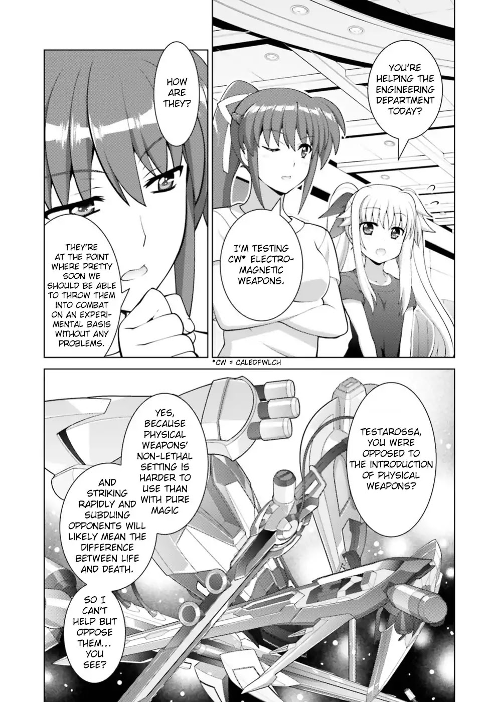 Magical Girl Lyrical Nanoha Reflection The Comics Chapter 6 #9