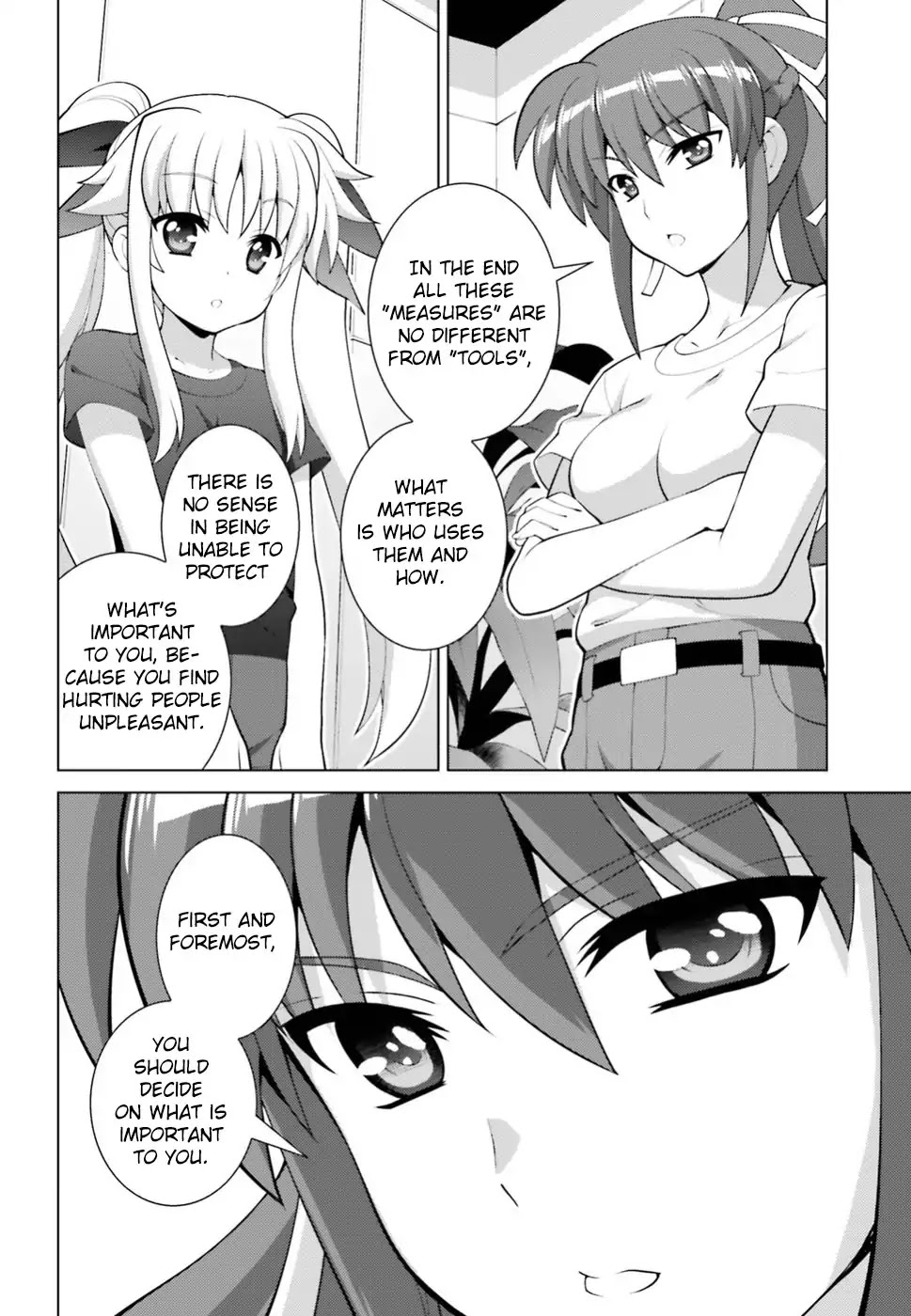 Magical Girl Lyrical Nanoha Reflection The Comics Chapter 6 #12