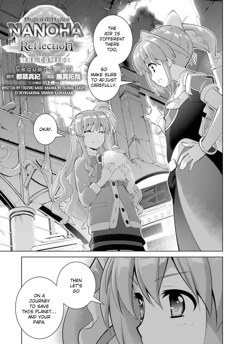 Magical Girl Lyrical Nanoha Reflection The Comics Chapter 5 #1