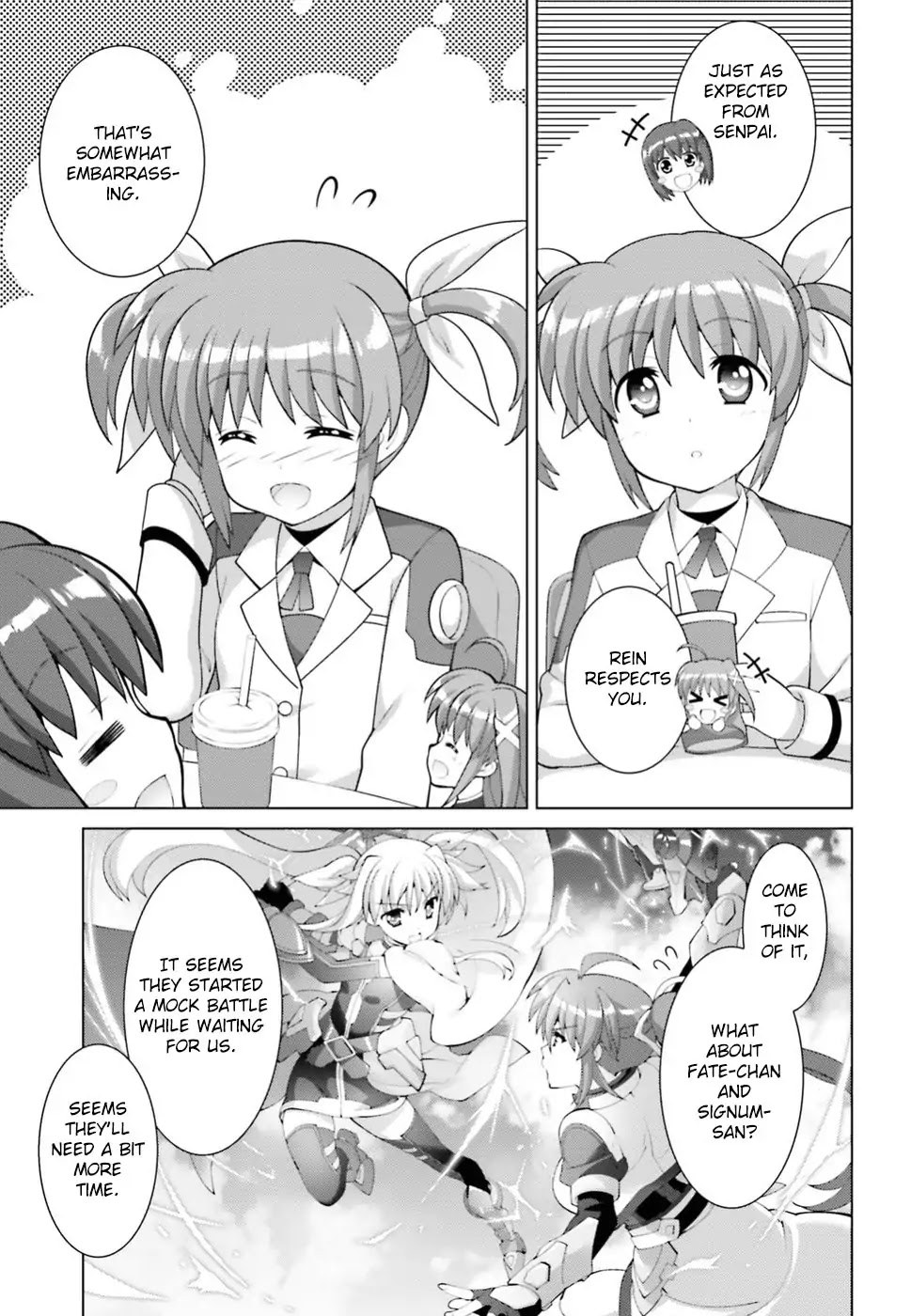 Magical Girl Lyrical Nanoha Reflection The Comics Chapter 5 #22