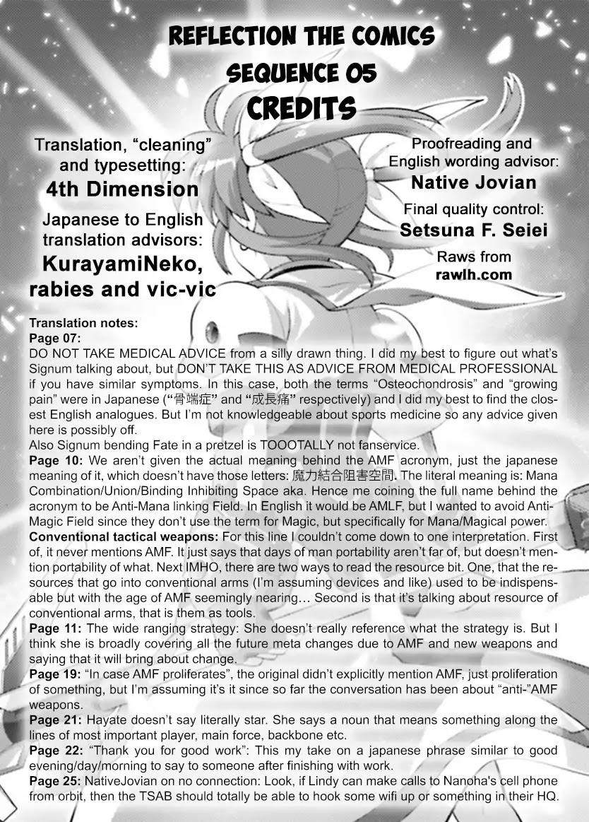 Magical Girl Lyrical Nanoha Reflection The Comics Chapter 5 #30