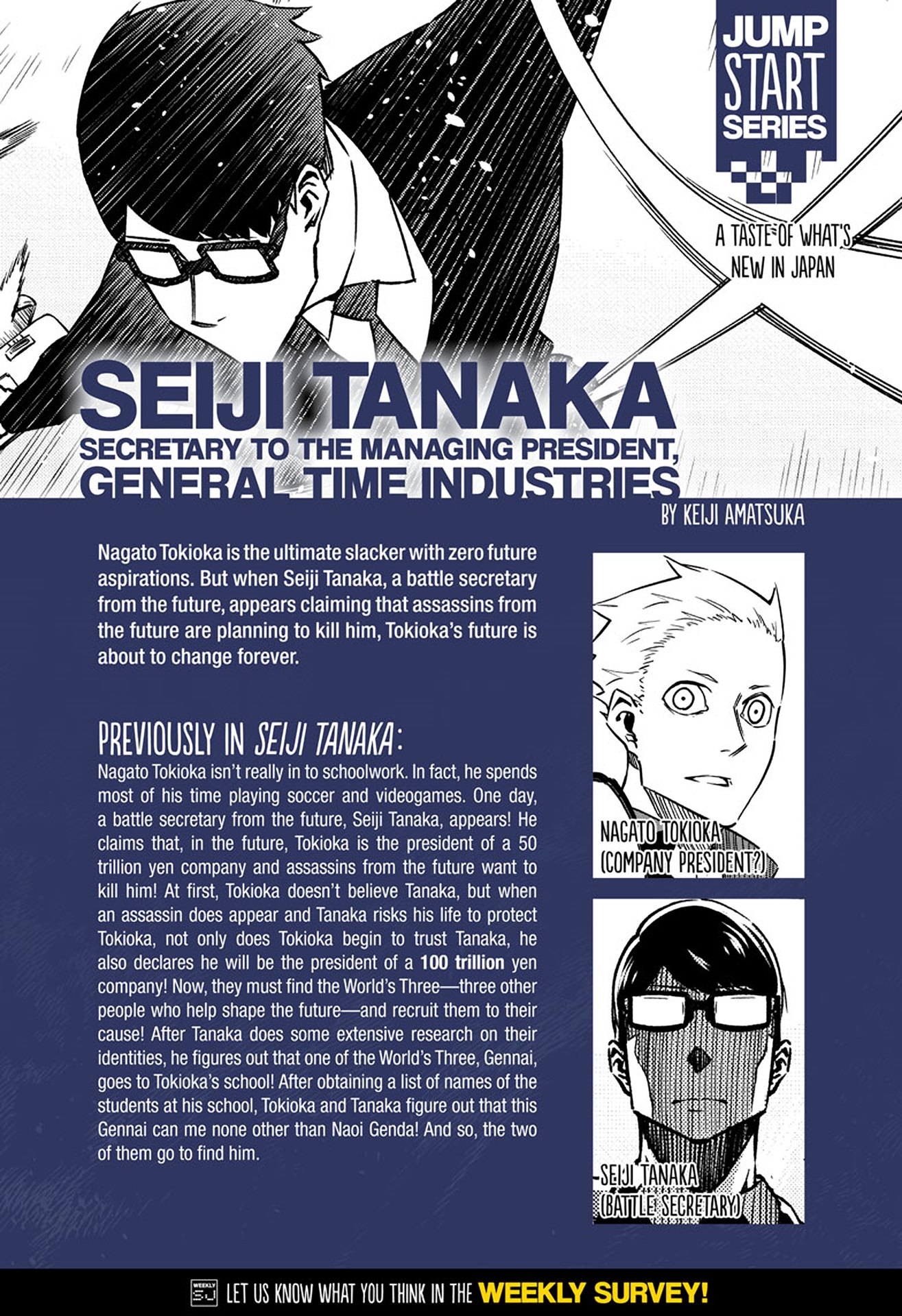 Sougou Jikan Jigyou Kaisha Daihyou Torijimariyaku Kaichou Senzoku Hisho Tanaka Seiji Chapter 3 #1