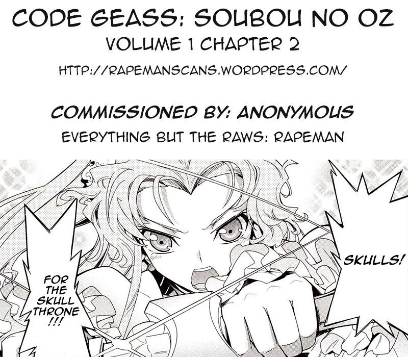 Code Geass - Soubou No Oz Chapter 2 #36