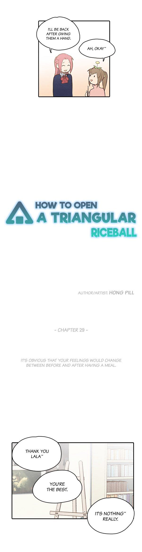 How To Open A Triangular Riceball Chapter 29 #4