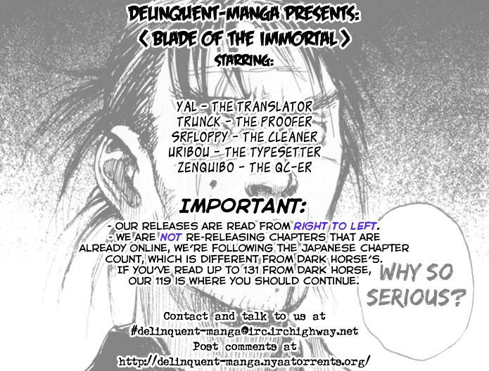 Mugen No Juunin Chapter 128 #35