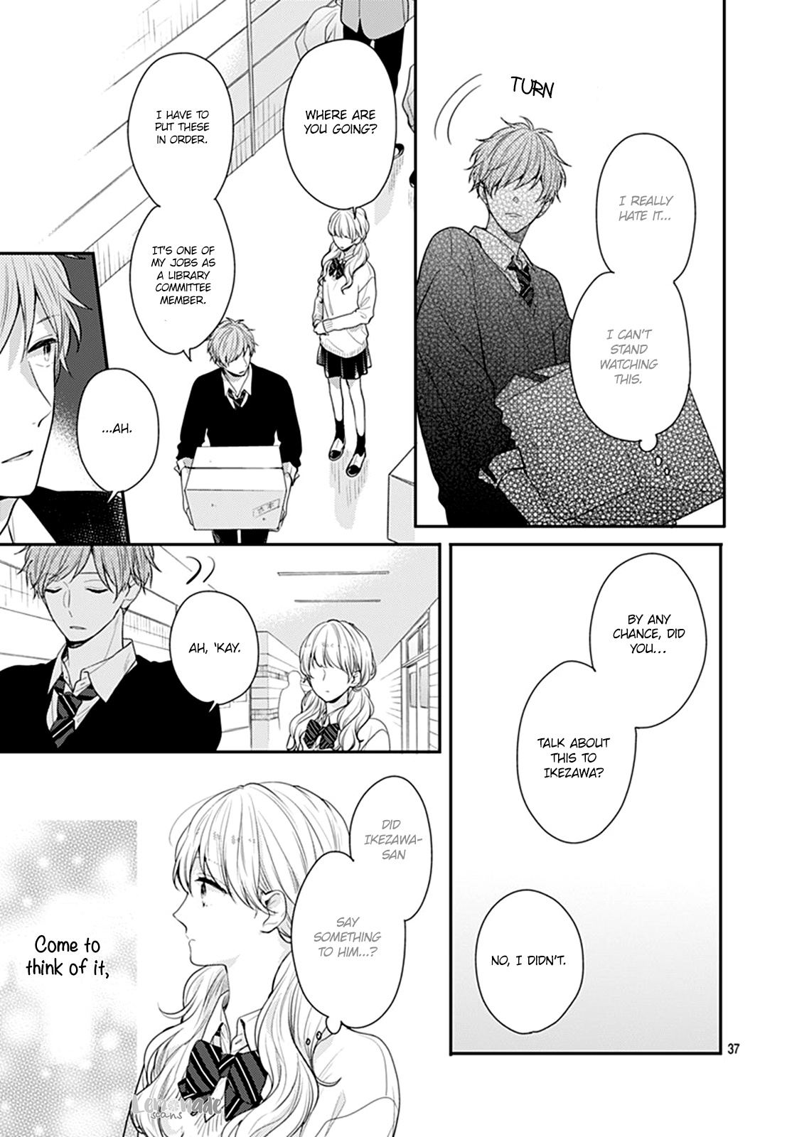 Koi Wo Shiranai Bokutachi Wa Chapter 15 #38