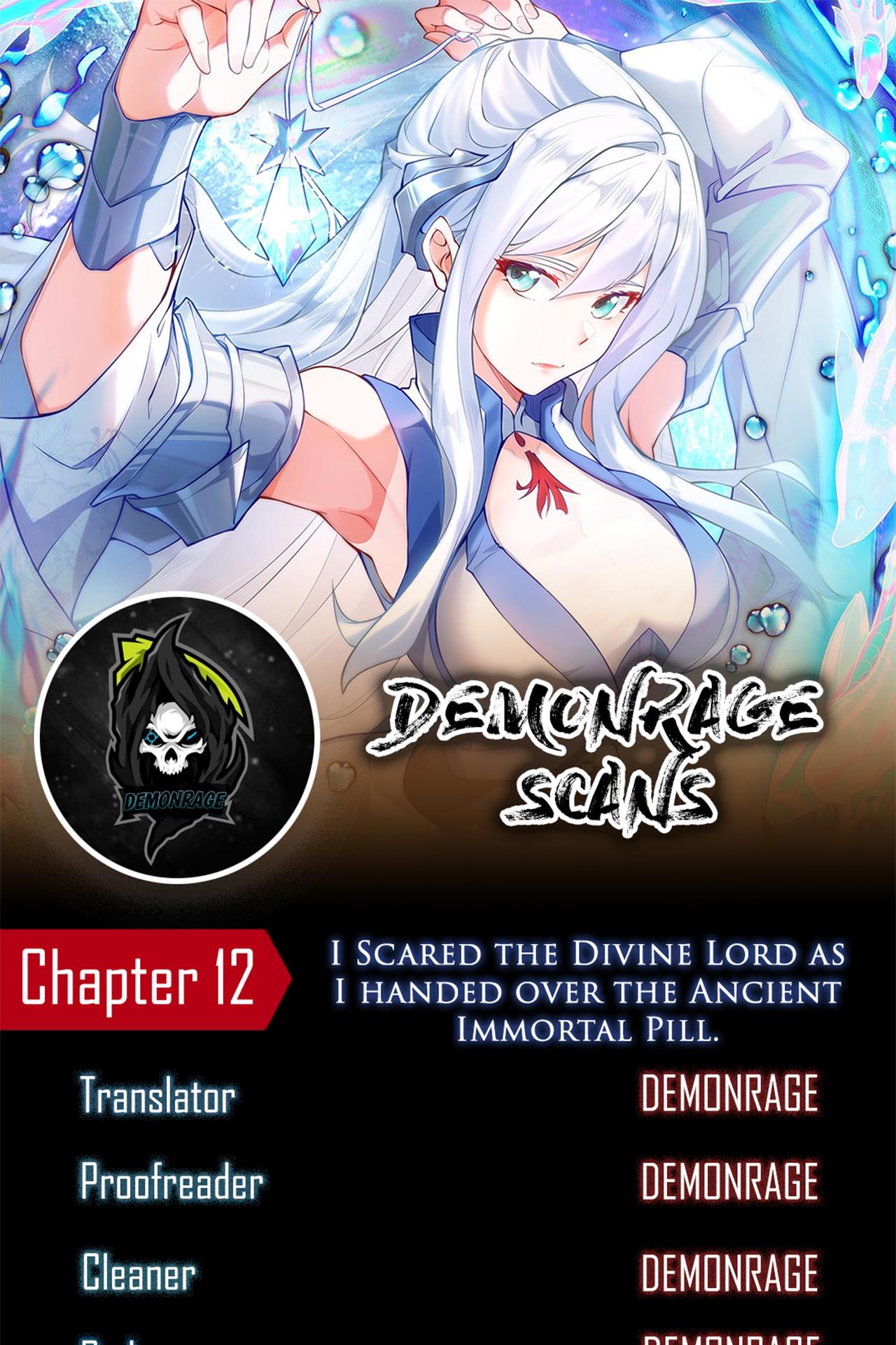 I Scared The Divine Lord As I Handed Over The Ancient Immortal Pill Chapter 12 #1