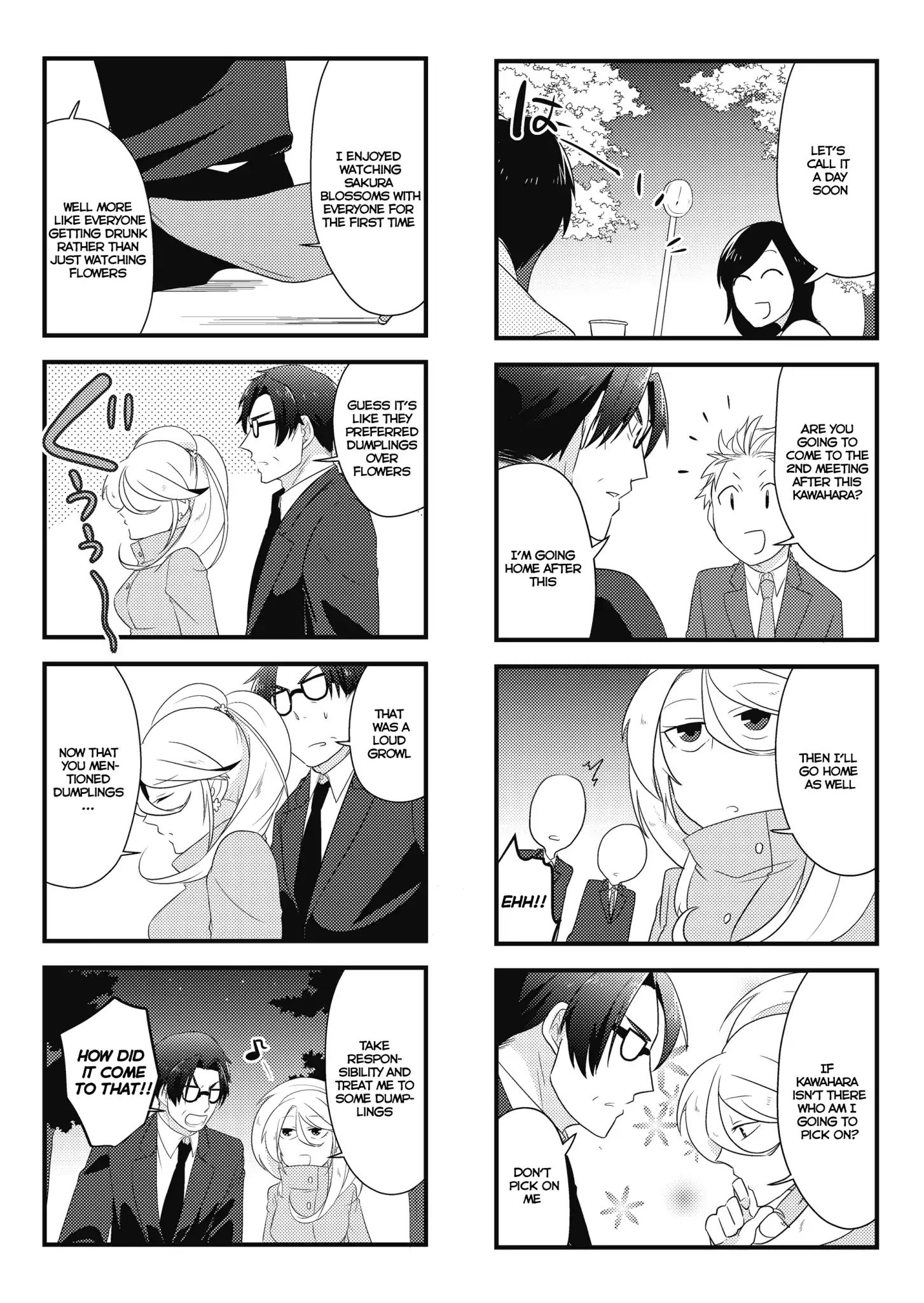 Section Manager Kawahara And His Gal Subordinate Chapter 4.2 #3