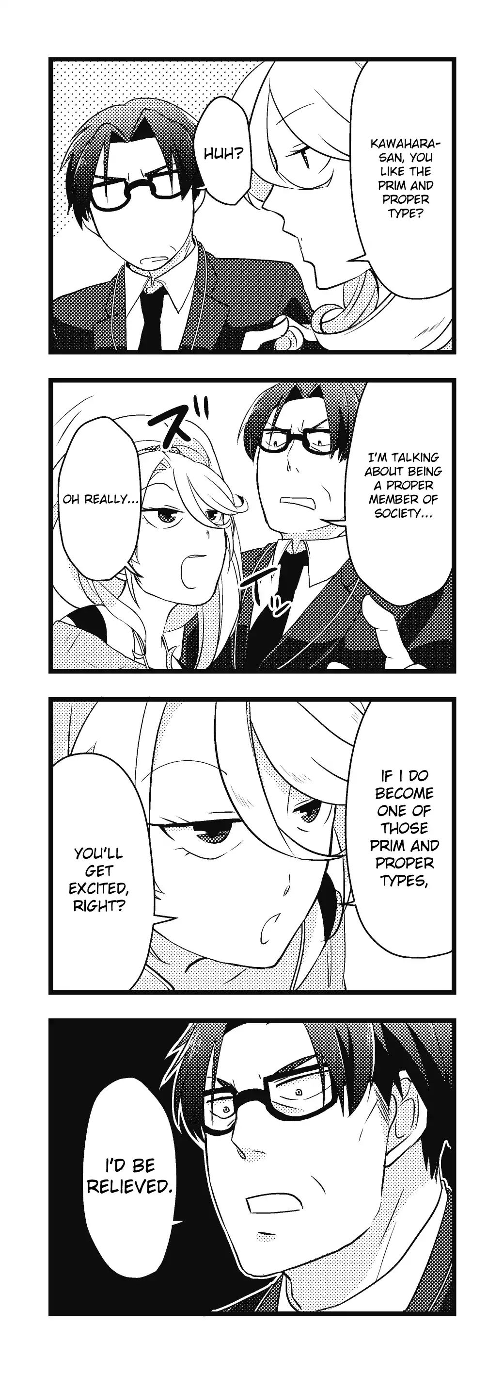 Section Manager Kawahara And His Gal Subordinate Chapter 1 #10