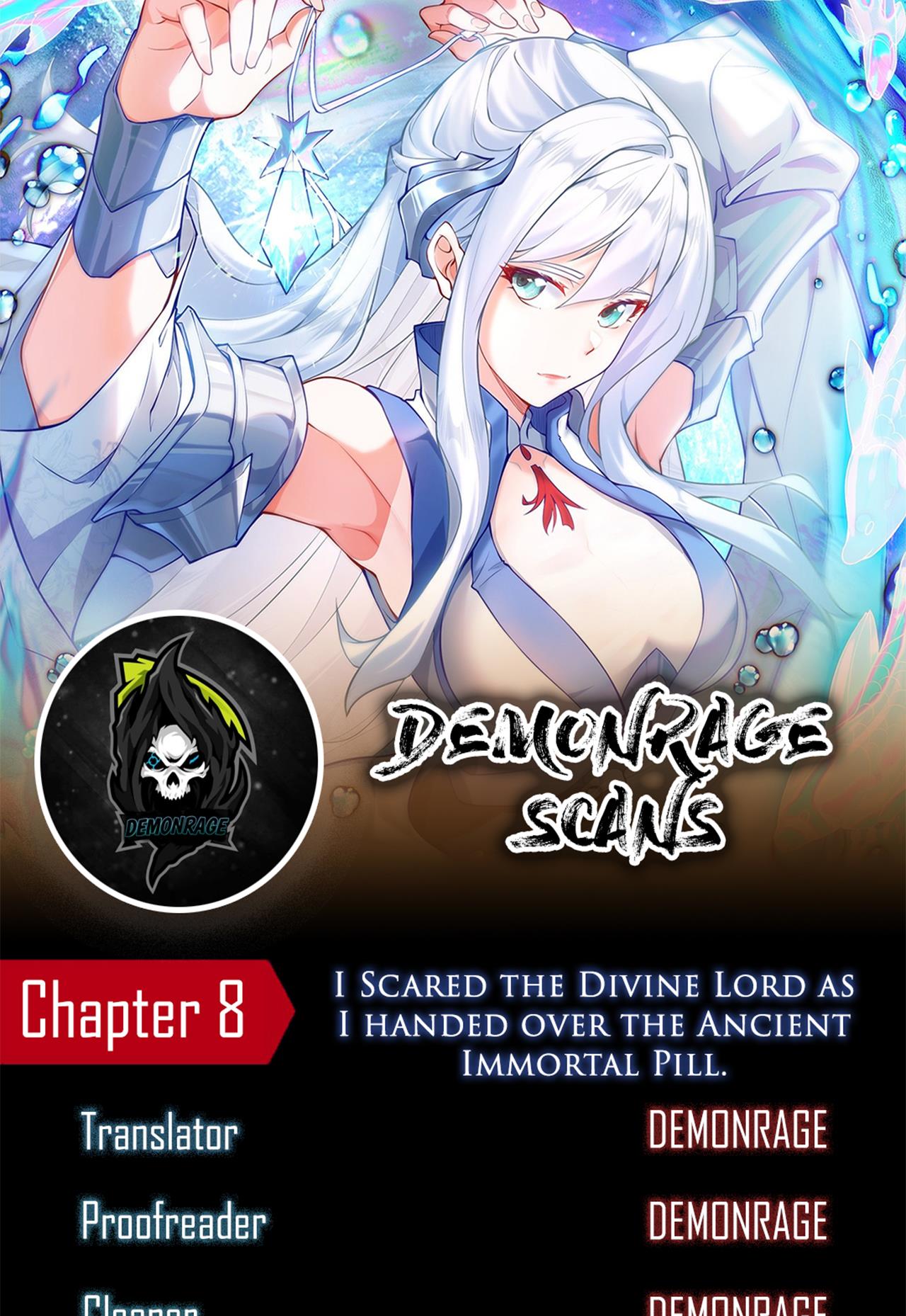 I Scared The Divine Lord As I Handed Over The Ancient Immortal Pill Chapter 8 #1