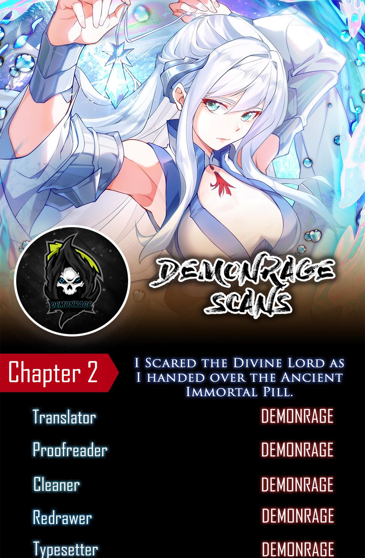 I Scared The Divine Lord As I Handed Over The Ancient Immortal Pill Chapter 2 #1