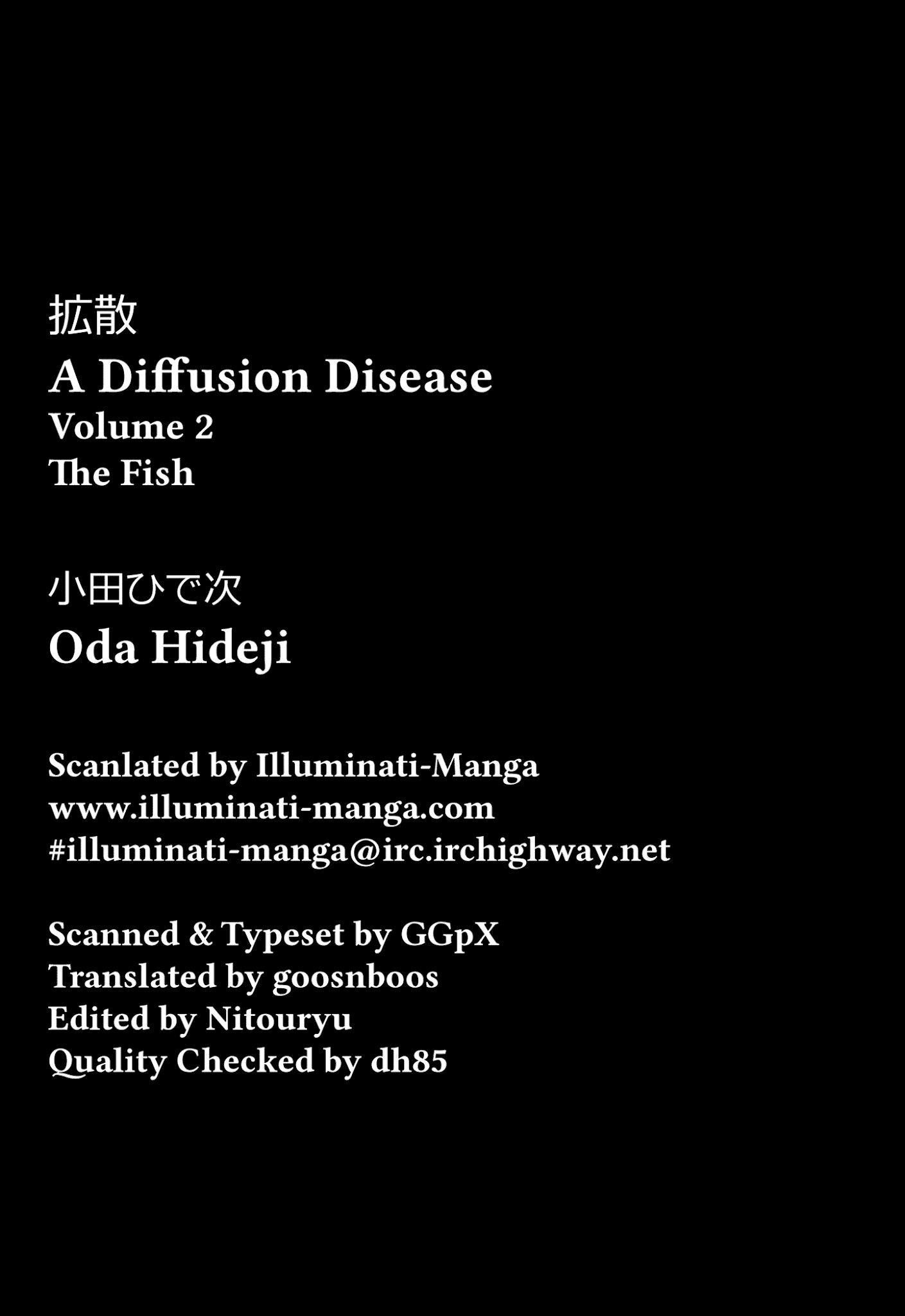 A Diffusion Disease Chapter 8 #1