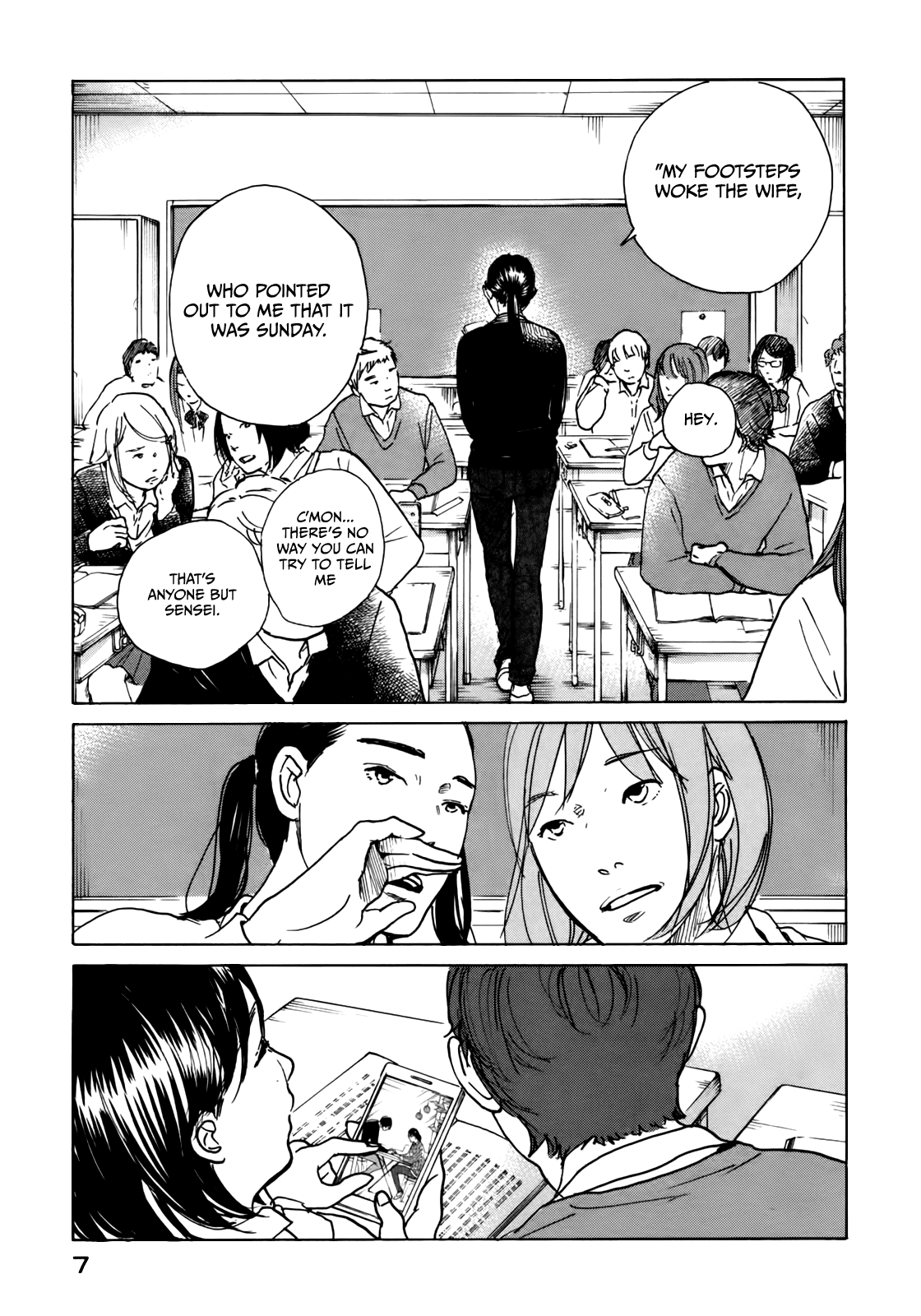 Sensei No Shiroi Uso Chapter 44 #9